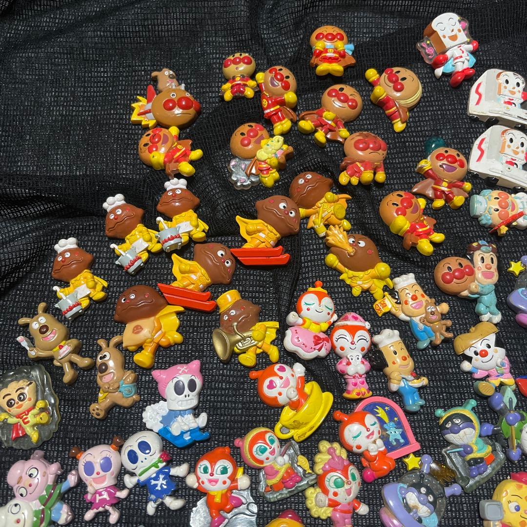 【超大量】アンパンマン マグネット くっつくんです 他 まとめ売り 113個
