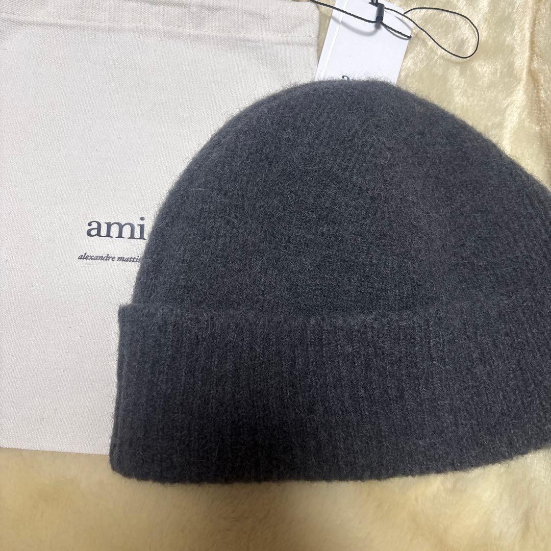 ami paris ビーニー ニット帽