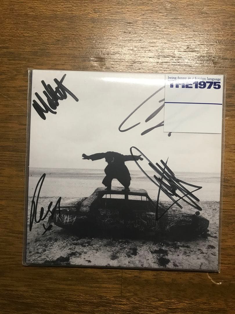the1975 サインCD