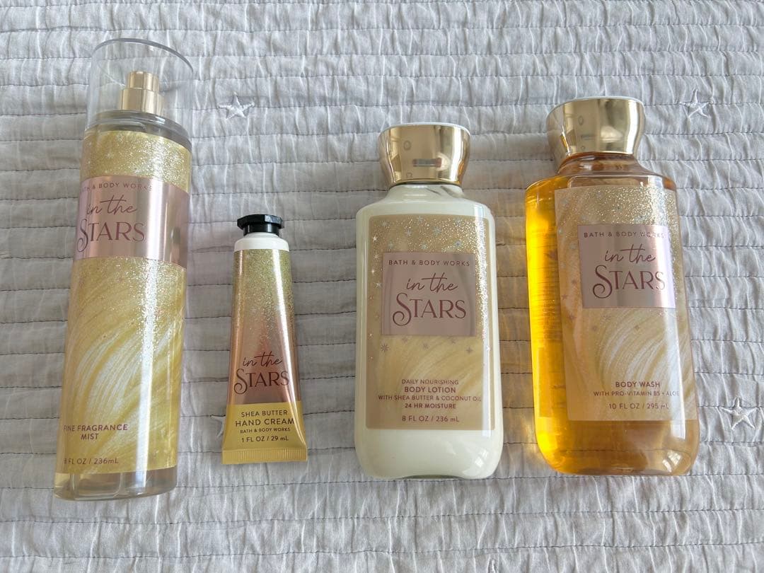 バスアンドボディーワークス　インザスターズ　4点セット　フレグランス　ローション