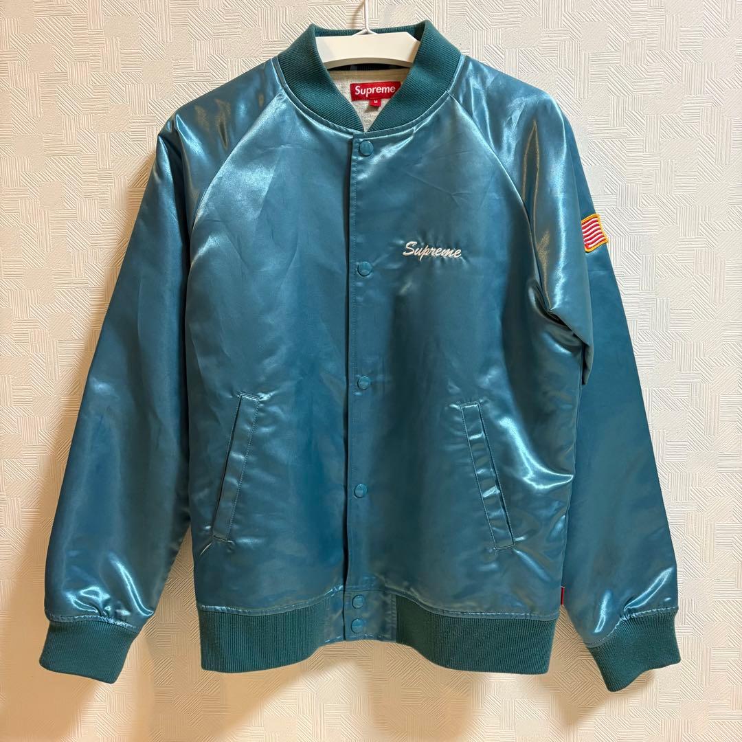 ジャケット・アウター Supreme Betty Boop Satin Club Jacket M