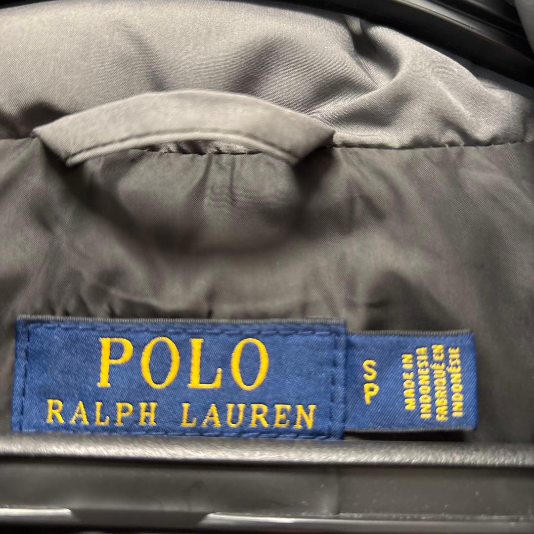 美品Polo Ralph Lauren フード付ダウンベストSポロラルフローレン