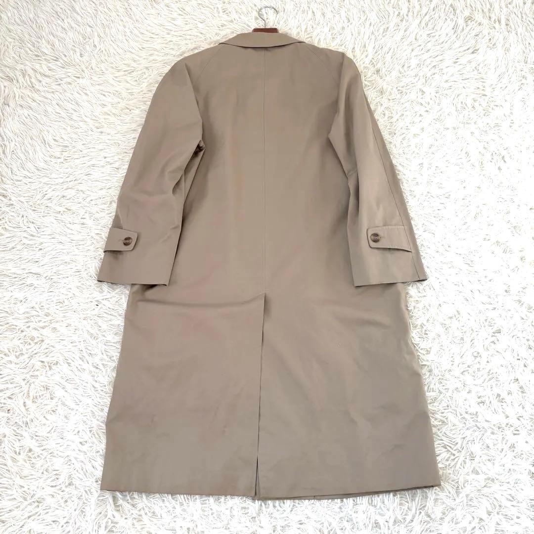 美品　アクアスキュータム　ライナー付きステンカラーコート　イングランド製