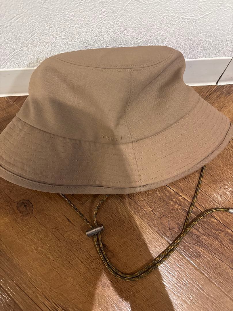 Sacai バケット ハット パラコード　ダブル　58サイズ
