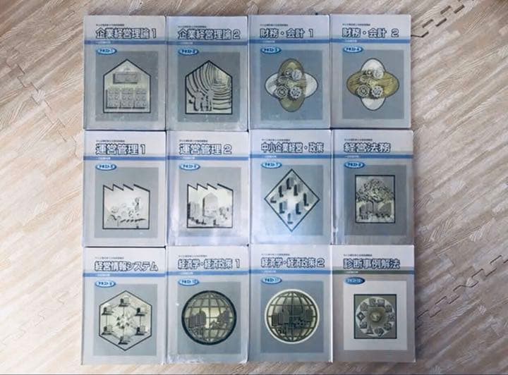 中小企業診断士　短期合格セット（合格のポイントもまとめてます）