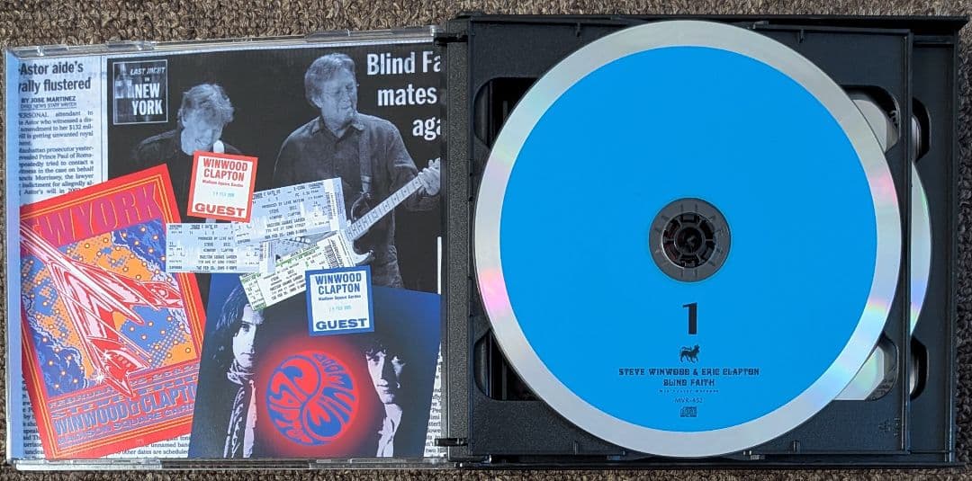 エリック・クラプトン/スティービー・ウインウッド:ブラインド・フェイス