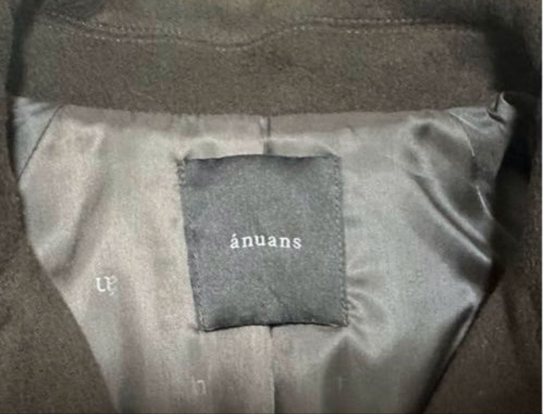 最終お値下げ■anuans アニュアンス■ウールトレンチコート■ブラウン