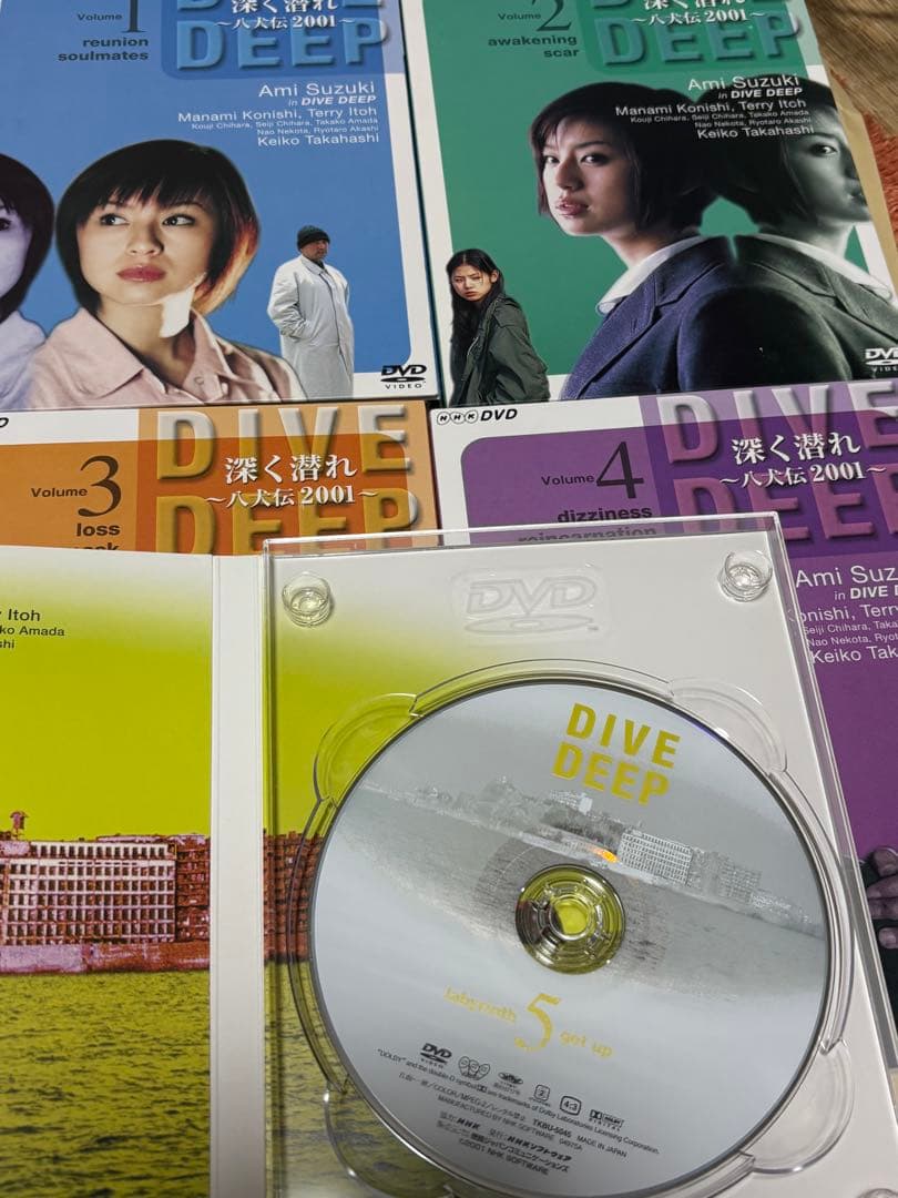 深く潜れ～八犬伝2001 DVD-BOX〈初回限定生産・5枚組〉