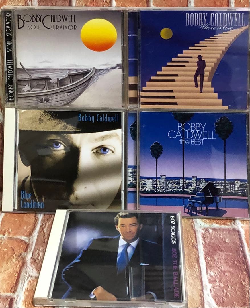 BOBBY CALDWELL「ボビーコールドウェル」 CD 10枚セット+おまけ