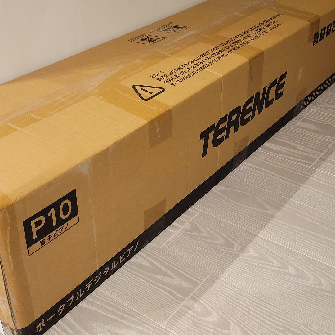 TERENCE 電子ピアノ 88鍵 カウンターウェイト鍵盤 木製 スタンド一体型