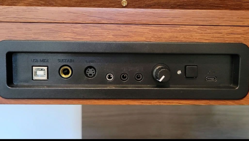 TERENCE 電子ピアノ 88鍵 カウンターウェイト鍵盤 木製 スタンド一体型