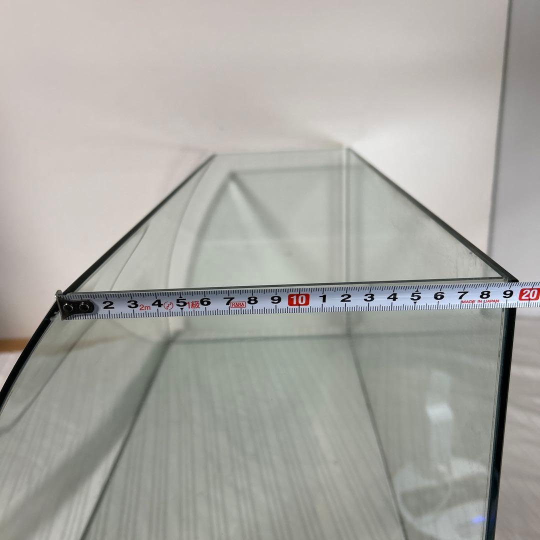 ガラス水槽 アクアシステム キュームガーデン ★曲面デザイン 熱帯魚用 透明