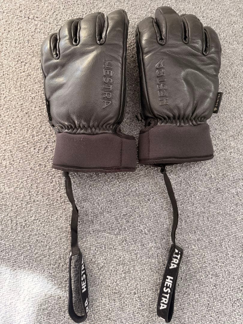 ヘストラOMNI GTX FULL LEATHER サイズ9 HAND CUFF