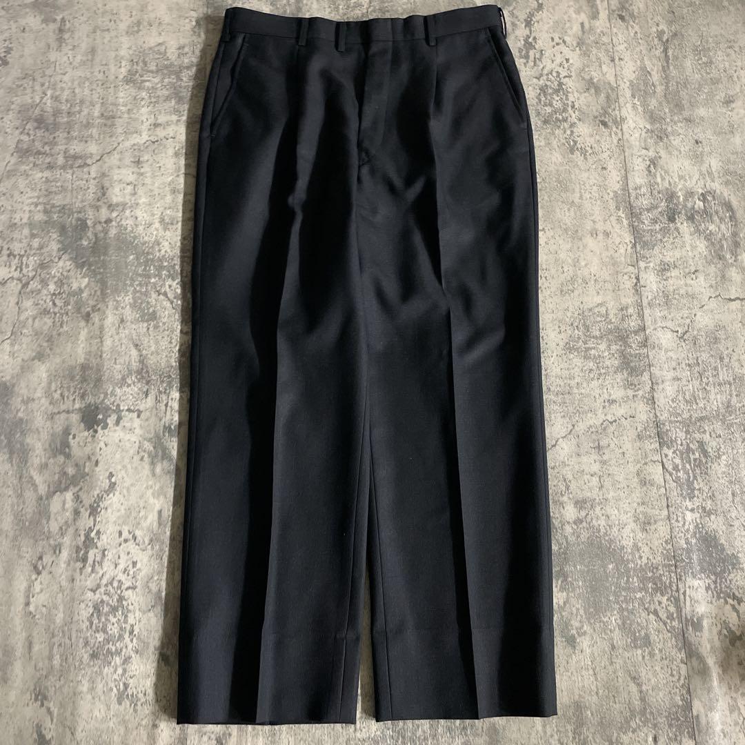 【極美品】 極上ウール セットアップスーツ × HERMESネクタイ 小物付き