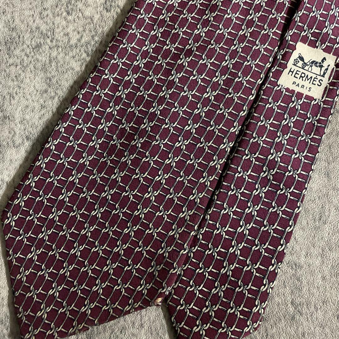 【極美品】 極上ウール セットアップスーツ × HERMESネクタイ 小物付き