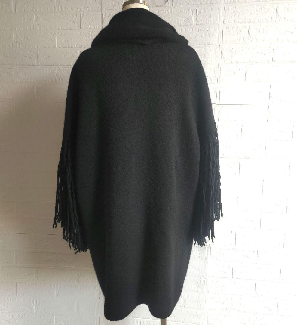 専用✨DIESEL　ディーゼル 　ロングフリンジ ジップアップ オーバーコート