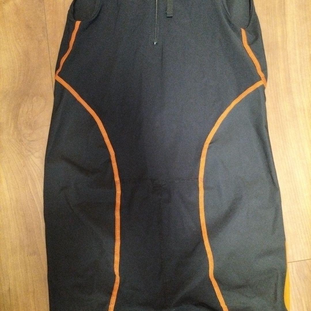 新品 メンズL レリック RERIC トライアスロン レーススーツ 黒 オレンジ