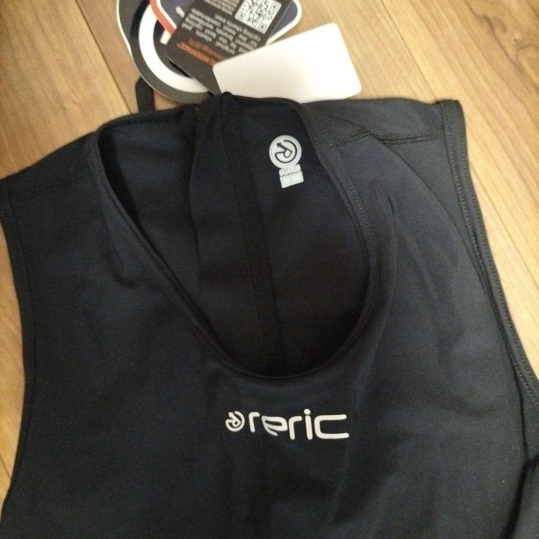 新品 メンズL レリック RERIC トライアスロン レーススーツ 黒 オレンジ