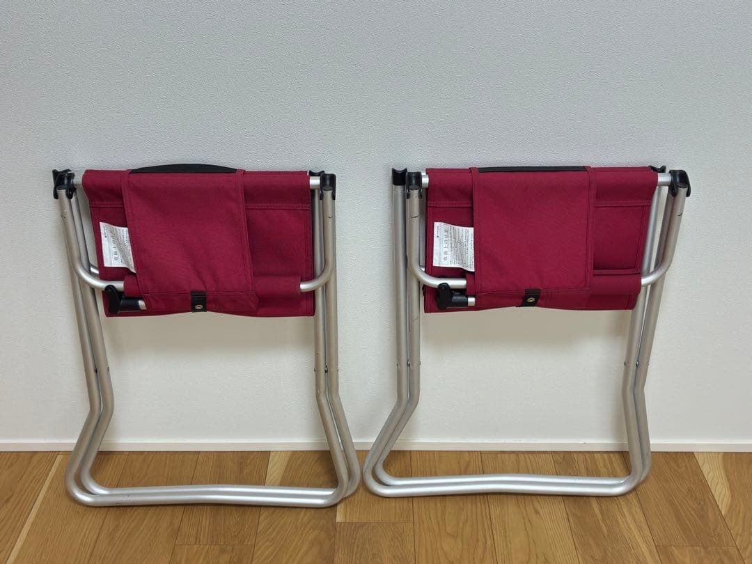 スノーピーク　FDチェアワイドRD LV-077RD　2脚セット