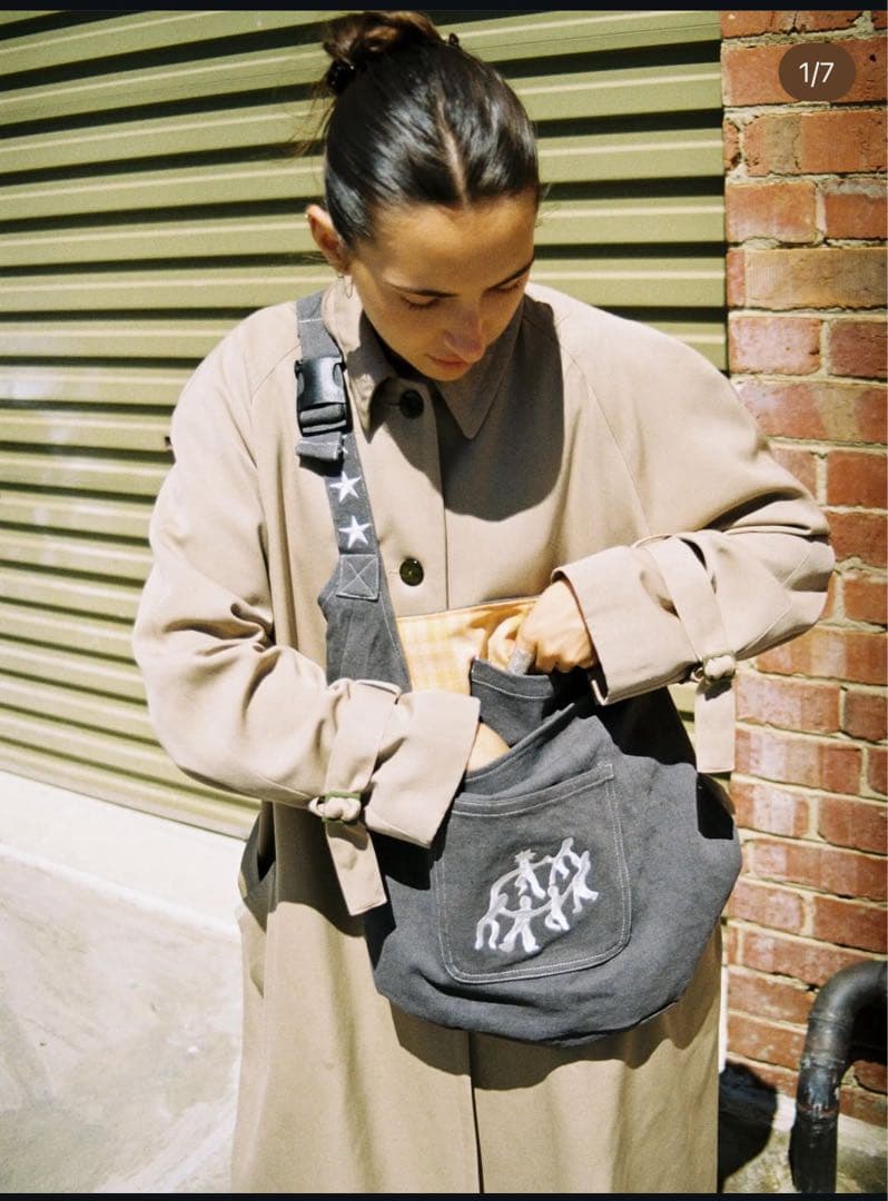 Rerun ショルダーバッグ　ブラック