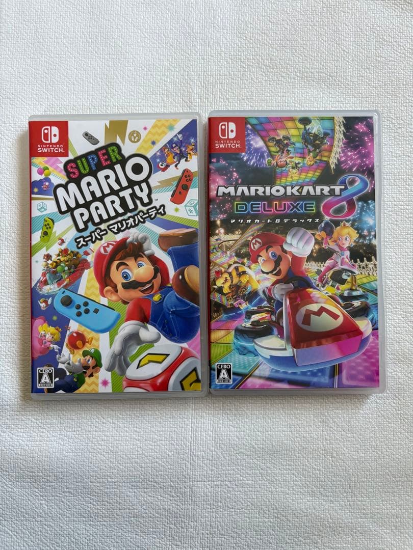 Switch マリオカート8&スーパーマリオパーティ