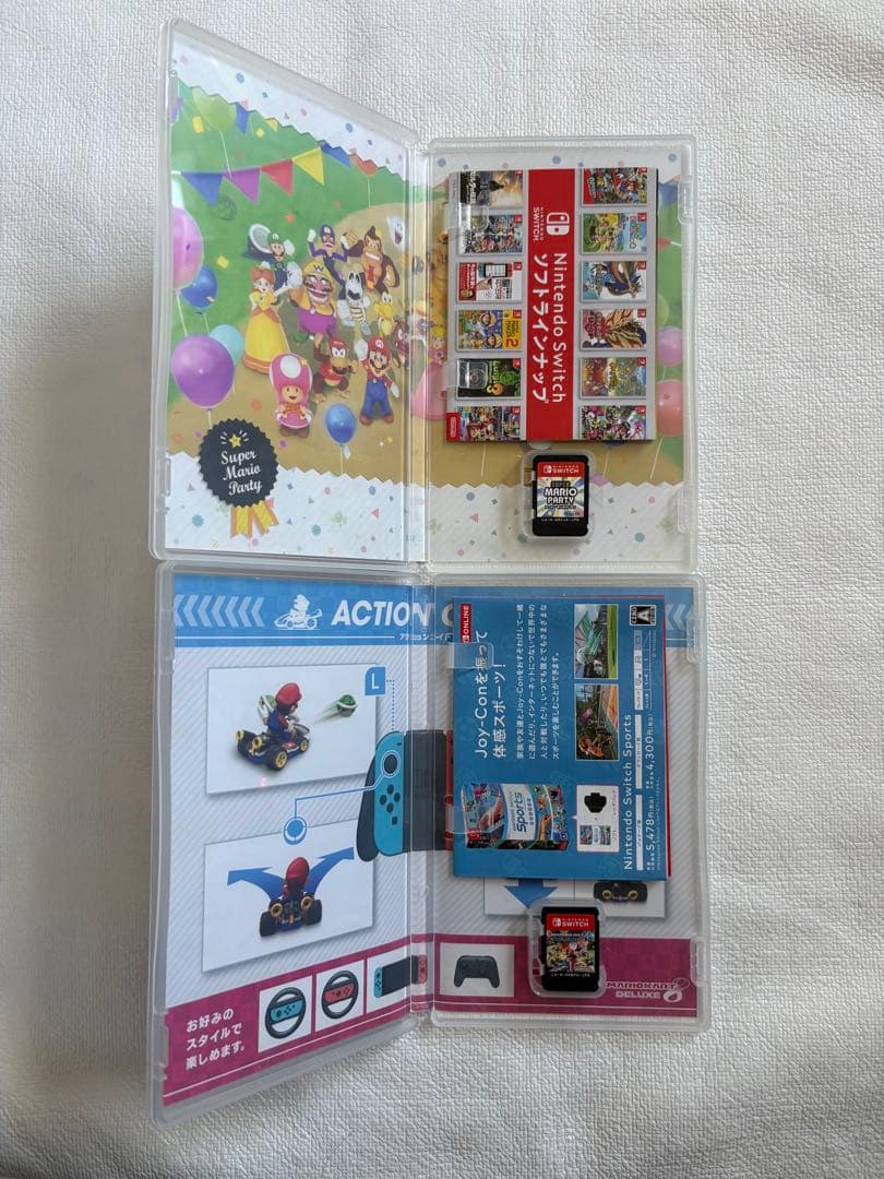 Switch マリオカート8&スーパーマリオパーティ