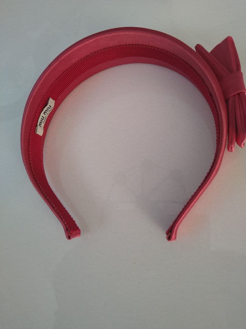 SALE！ミュウミュウ　リボン　カチューシャ