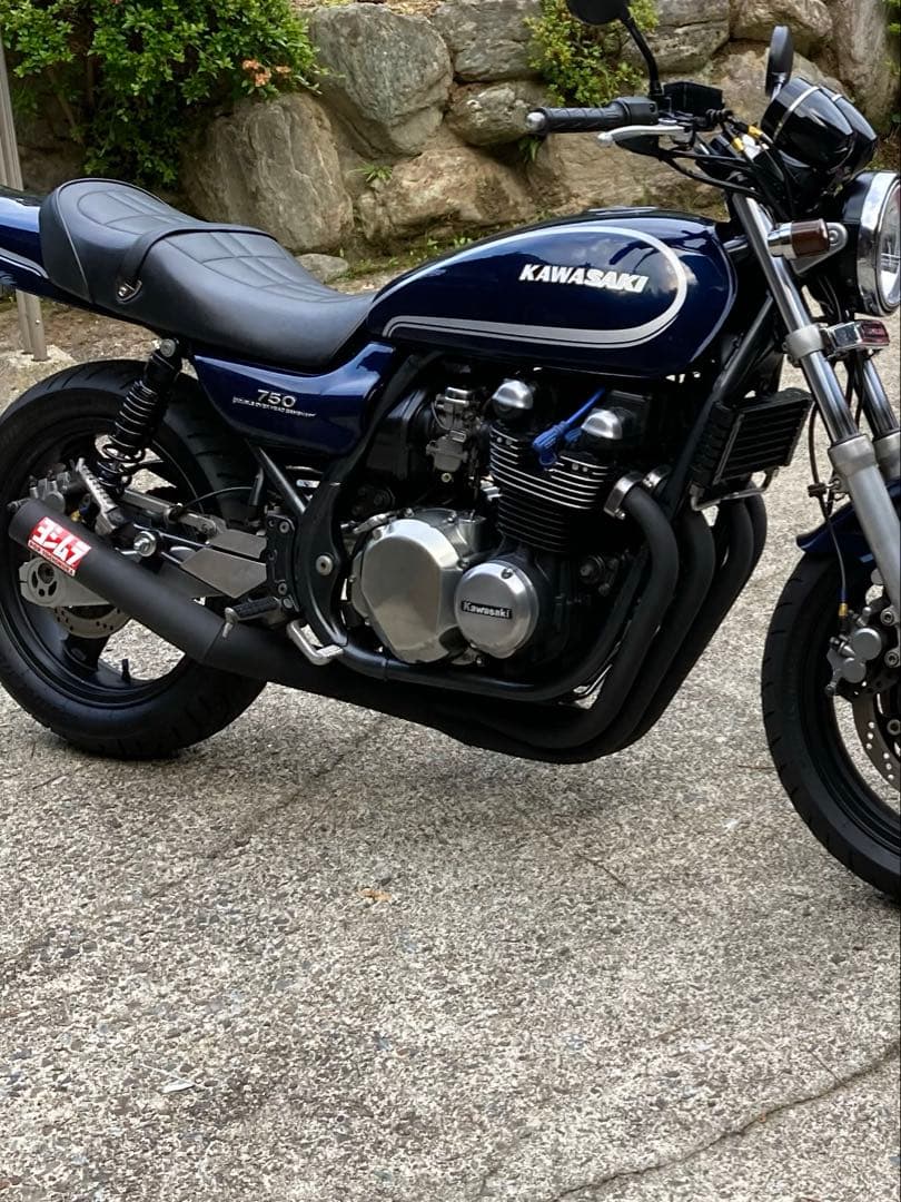 ゼファー750 ショート管