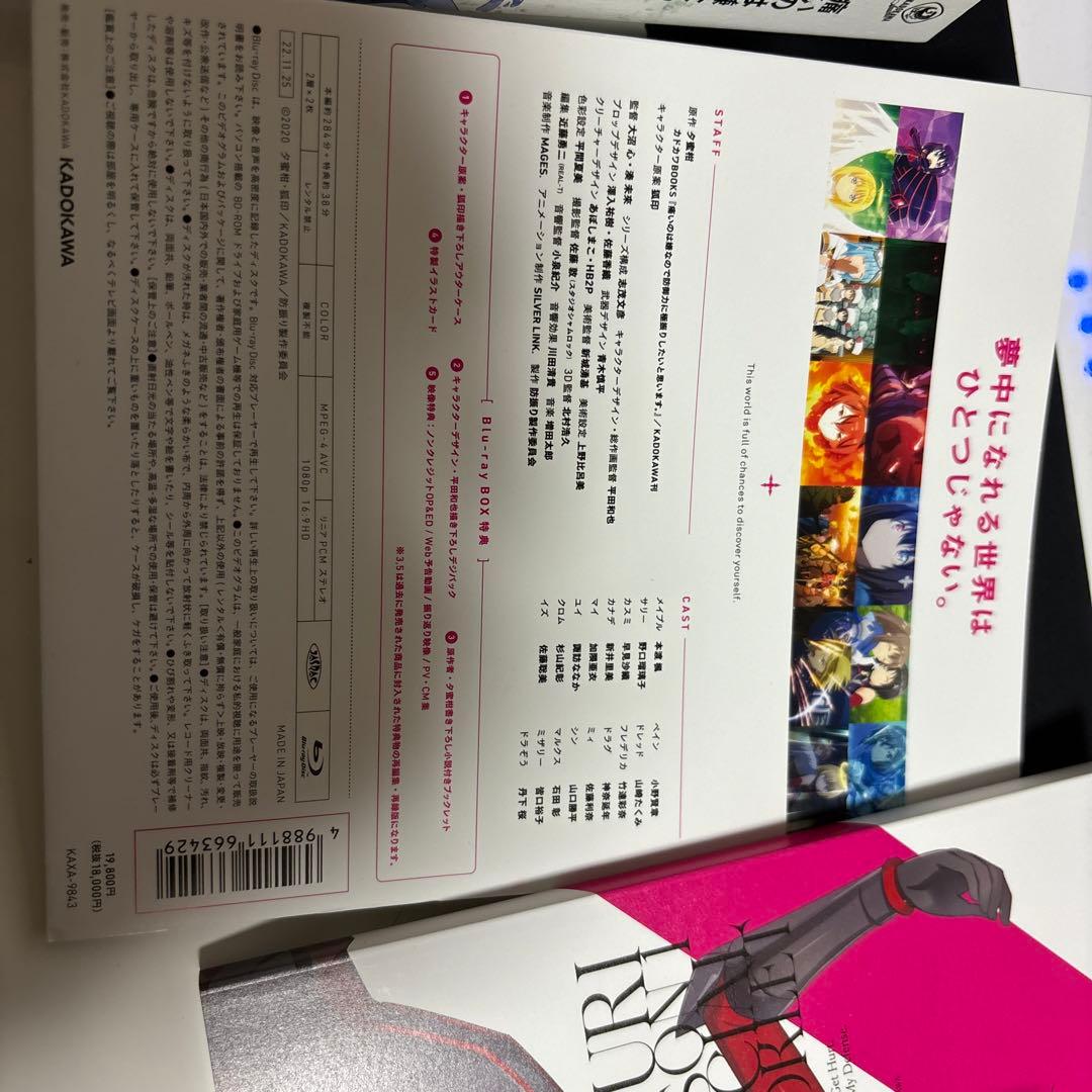 痛いのは嫌なので防御力に極振りしたいと思います。 Blu-ray BOX〈2枚…