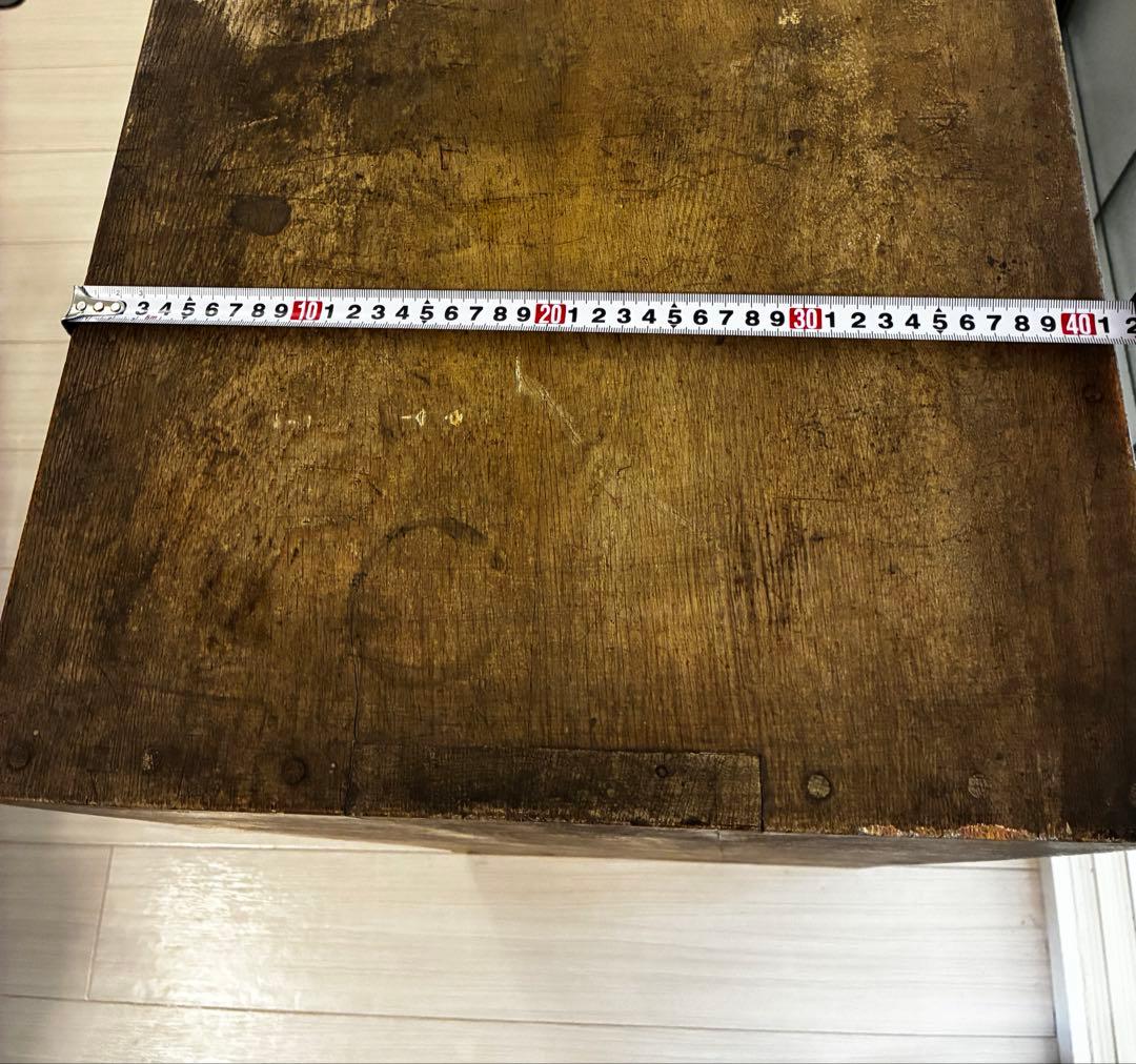 ［引き取りお値引き可能］けや木製タンス 骨董 箪笥 昭和レトロ