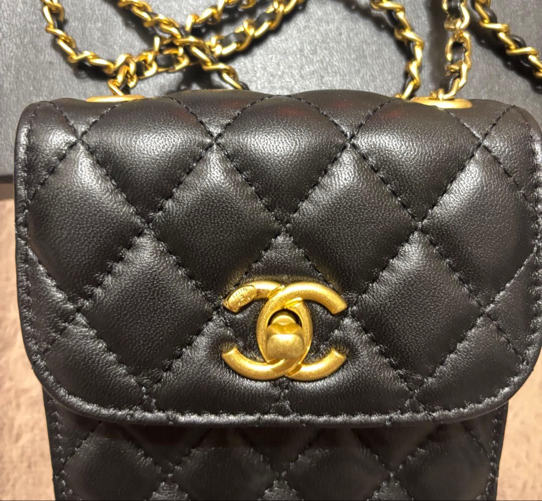 CHANEL シャネル ノベルティ　チェーン　ショルダーバッグ　ポシェット