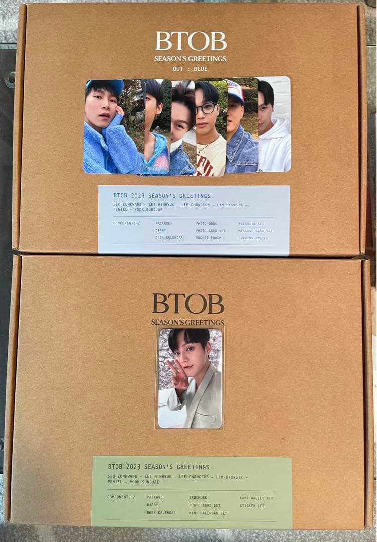 BTOB 2023 シーグリ 2点セット 特典トレカ付