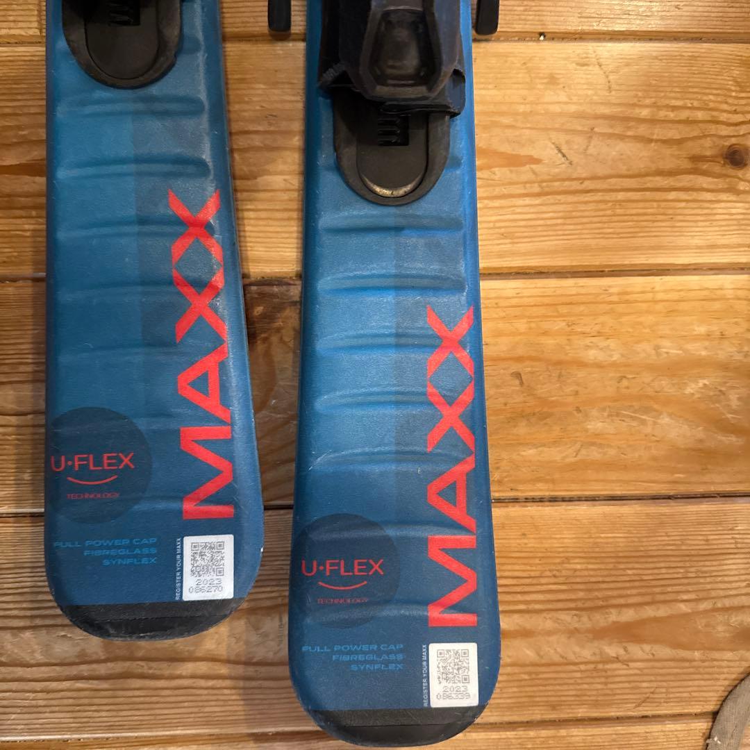 子供　ジュニア　スキー板　100cm Elan MAXX スキー板 U-FLEX