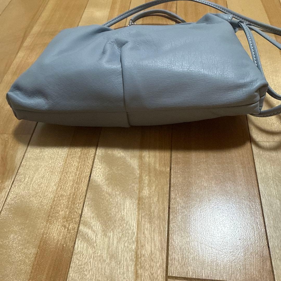 russet レザー巾着4WAY ミニショルダーバッグ