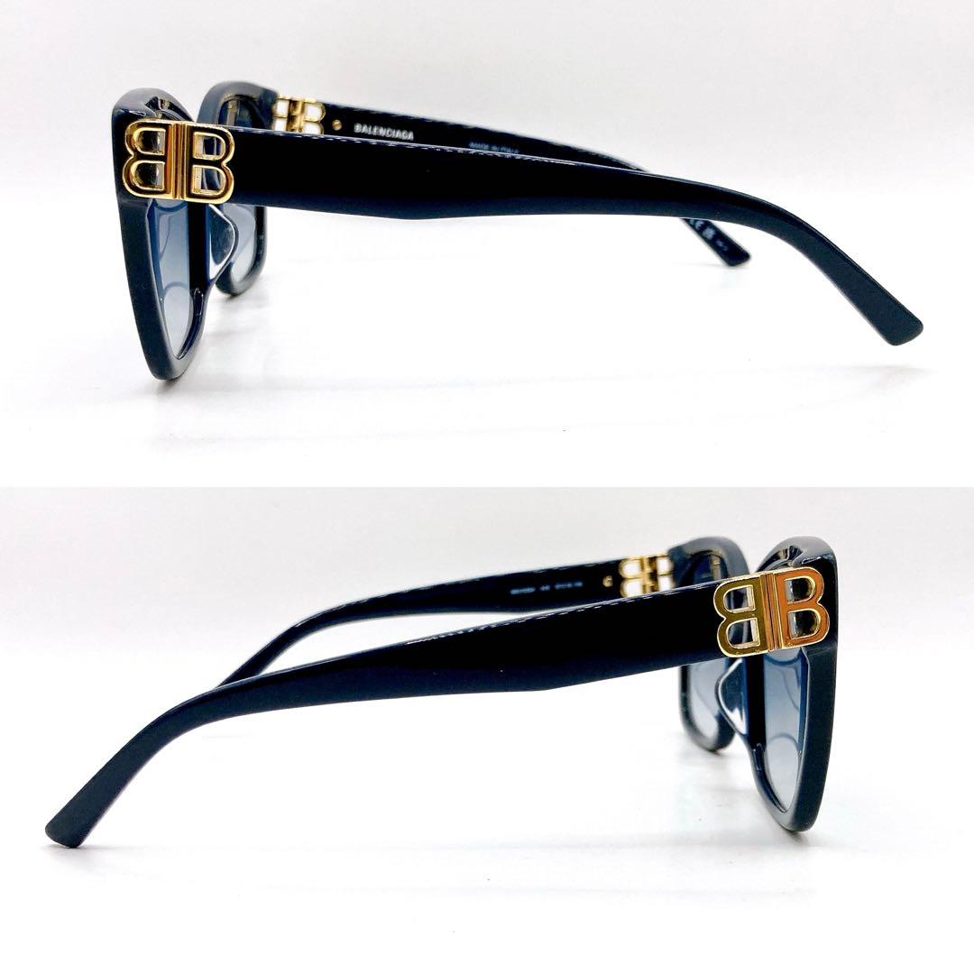 美品✨BALENCIAGA サングラス BB0102SA ウェリントン　度なし