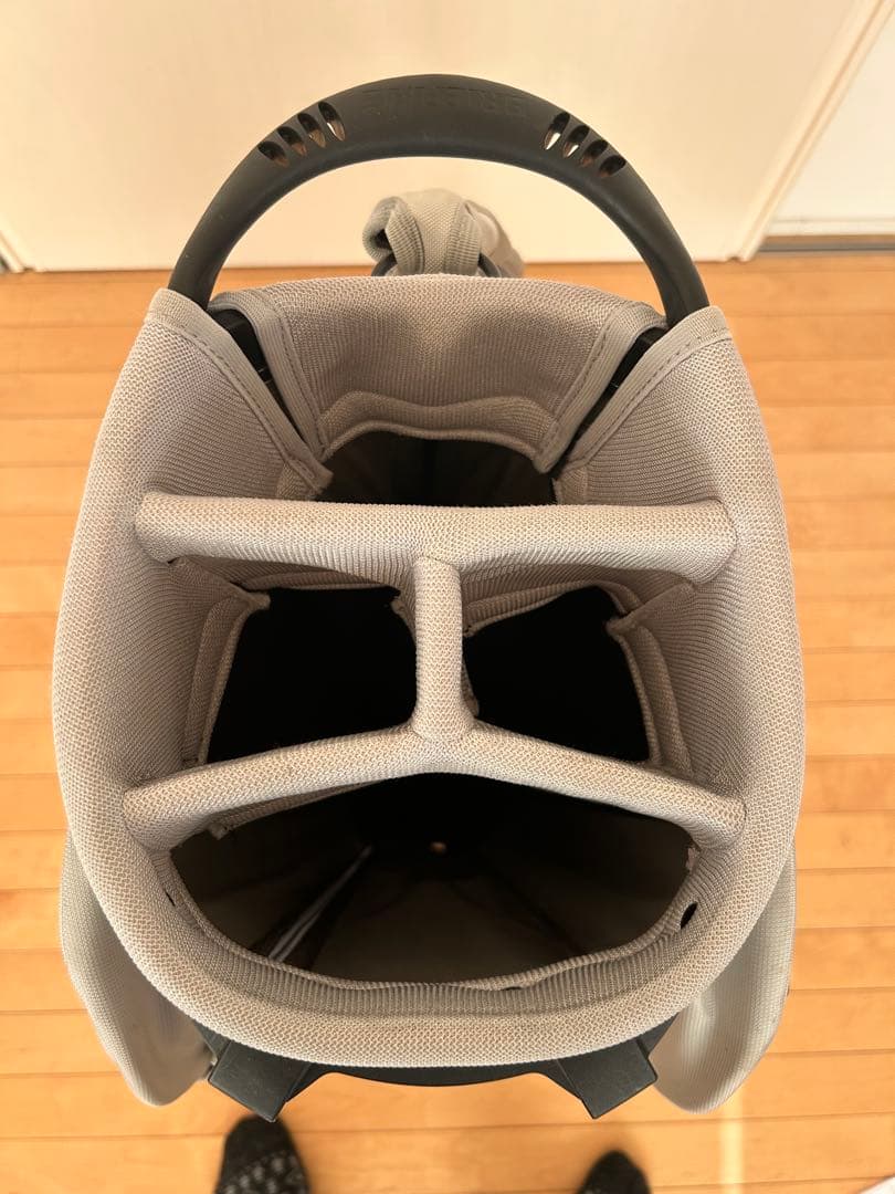 BRIEFING キャディバッグ CR-10 シルバー【希少】