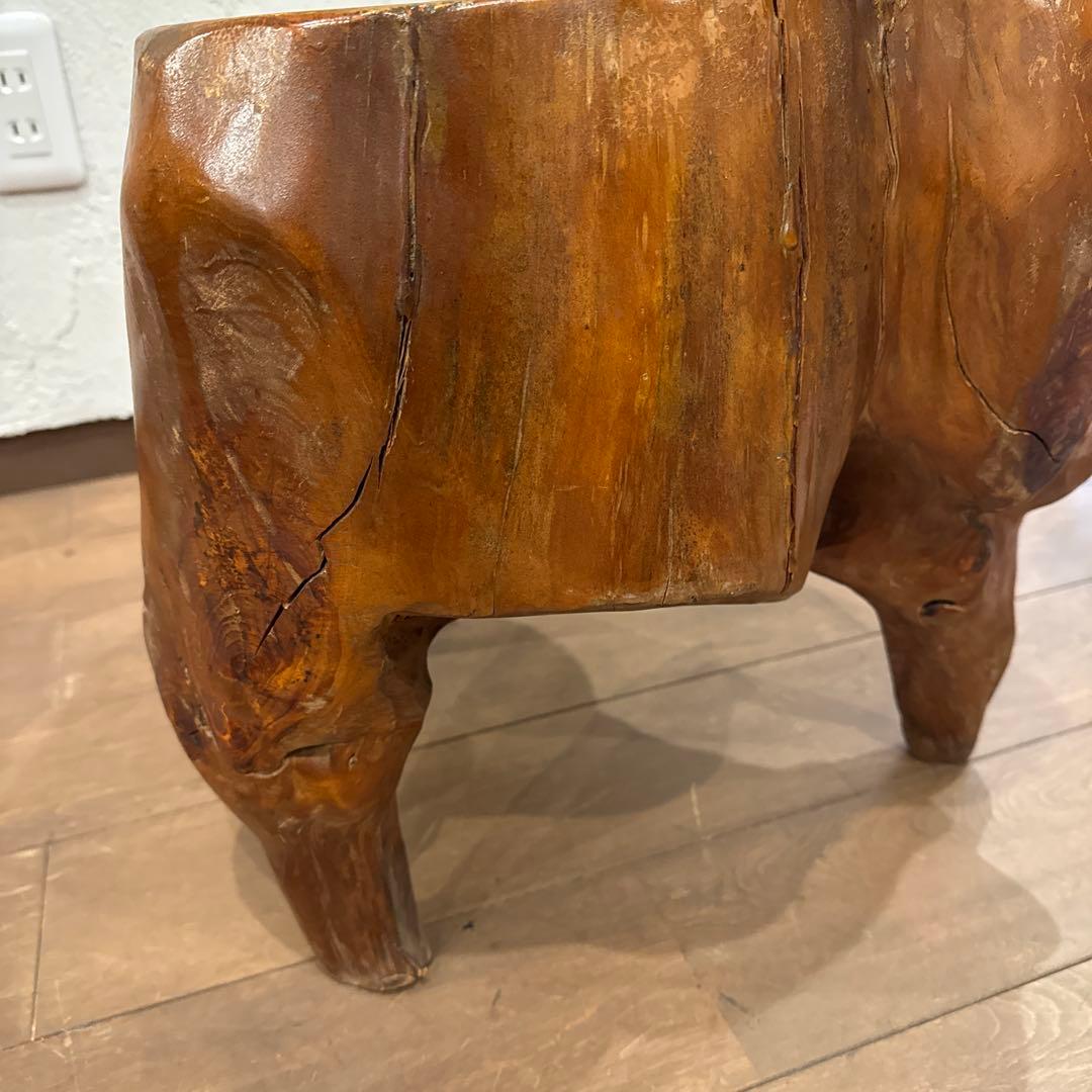 天然木 切り株 スツール オブジェ