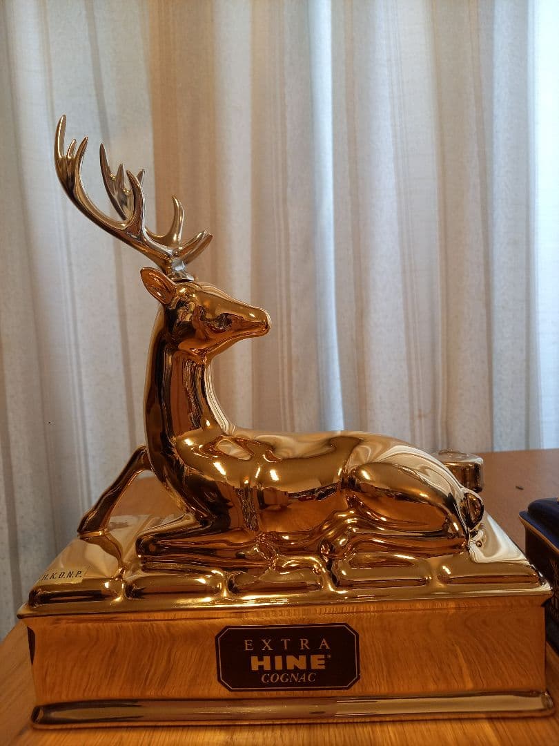 ハイン　EXTRA HINE & XO HINE 　鹿ボトル瓶セット