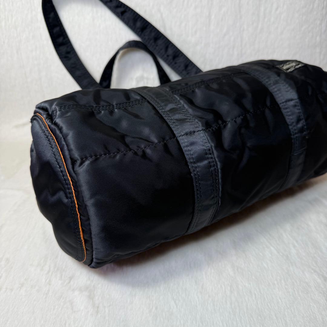 美品　PORTER　ポーター　タンカー　ミニ ボストンバッグ ブラック