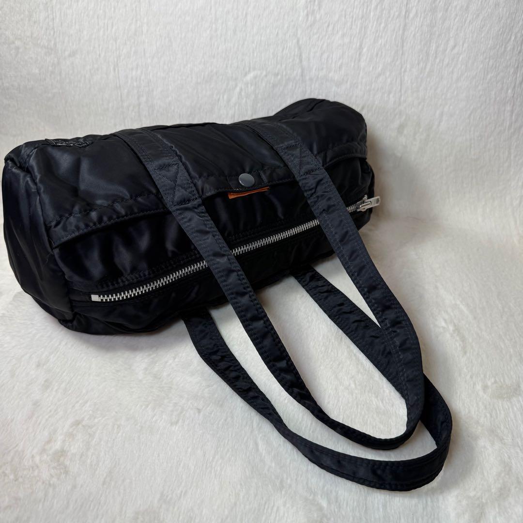 美品　PORTER　ポーター　タンカー　ミニ ボストンバッグ ブラック