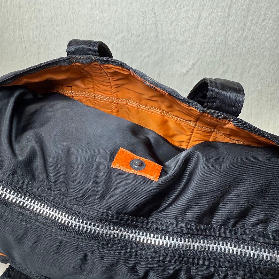 美品　PORTER　ポーター　タンカー　ミニ ボストンバッグ ブラック