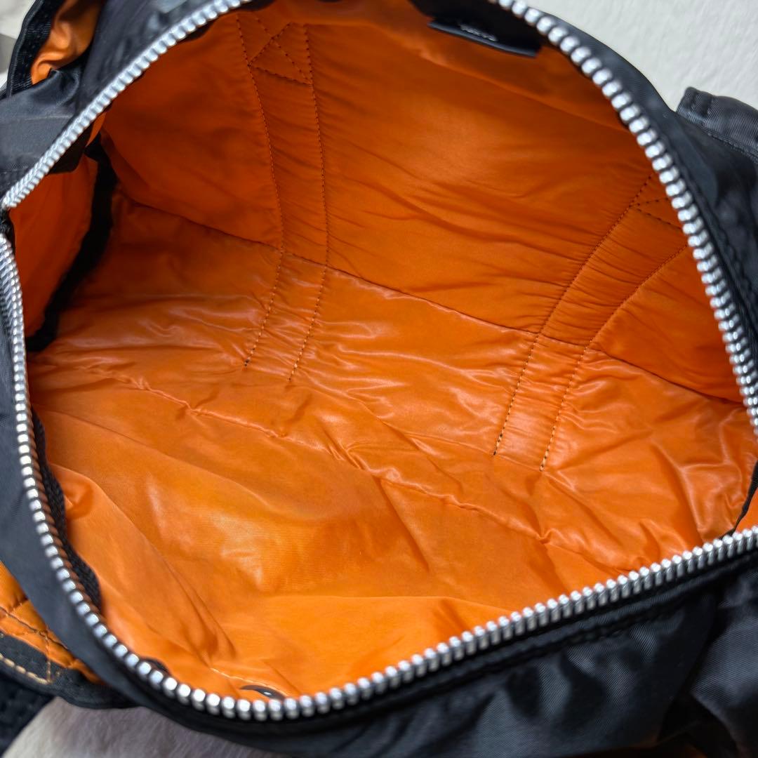 美品　PORTER　ポーター　タンカー　ミニ ボストンバッグ ブラック