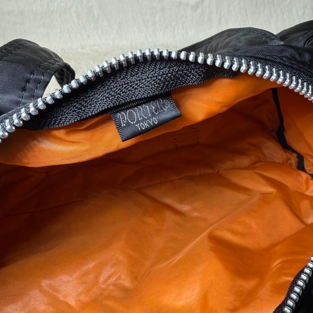 美品　PORTER　ポーター　タンカー　ミニ ボストンバッグ ブラック