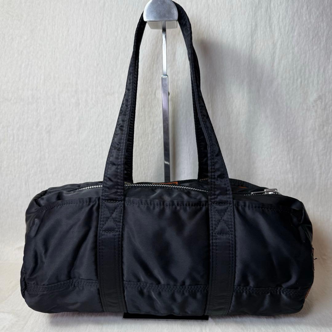 美品　PORTER　ポーター　タンカー　ミニ ボストンバッグ ブラック