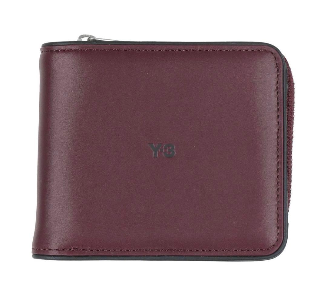 Y-3 ワイスリー 二つ折り財布 ジップウォレット レザー 新品未使用 保存袋付