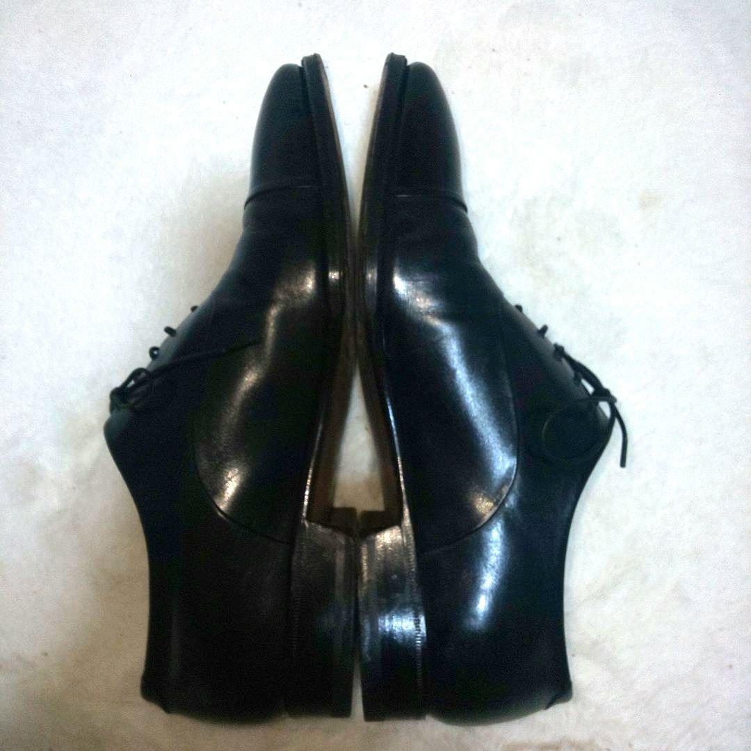 Enzo Bonafe ストレートチップ 6 1/2 ブラック