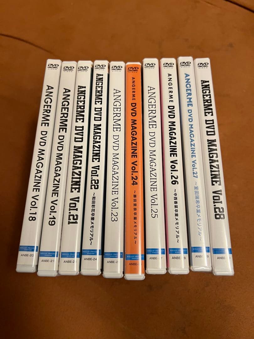 ANGERME アンジェルム　DVD MAGAZINE 計10本　セット