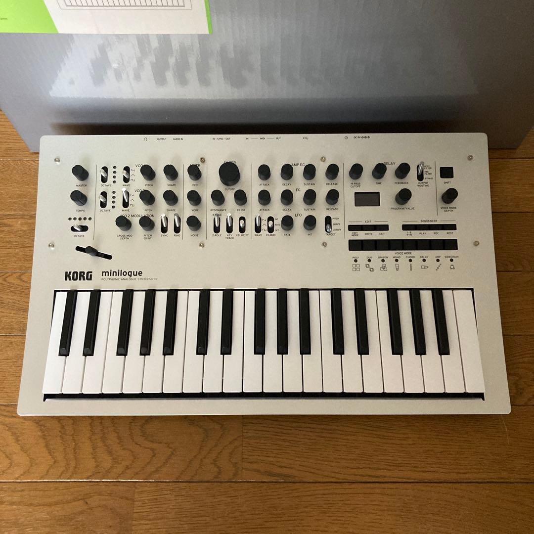 KORG minilogue アナログシンセサイザー 37鍵