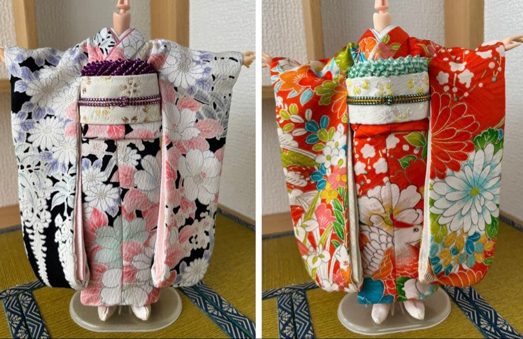 135☆138 ドール着物　22cmドール着物 振袖