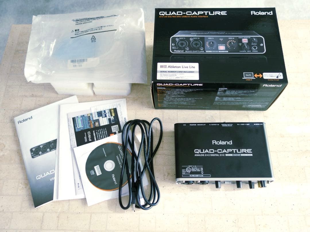 Roland QUAD-CAPTURE オーディオインターフェイスUSB2.0